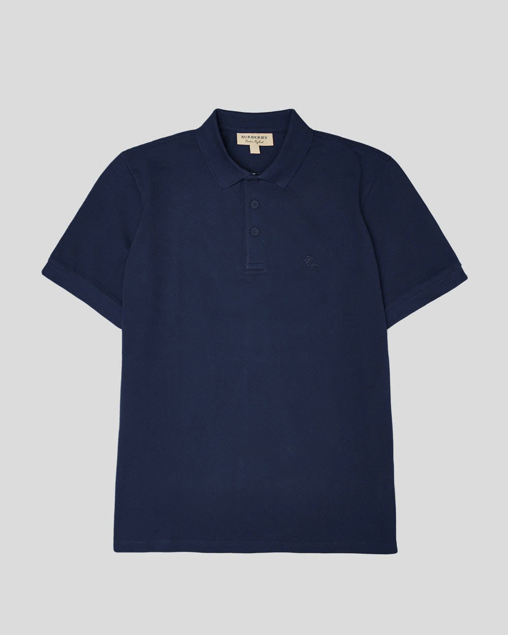 Polo Burberry Hartford Check Placket Navy 8014004