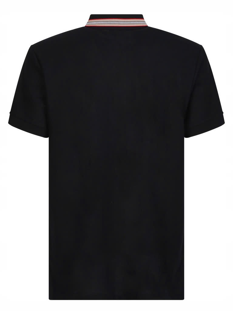 Polo-Shirt Burberry 'Pierson' TB Collar - Black