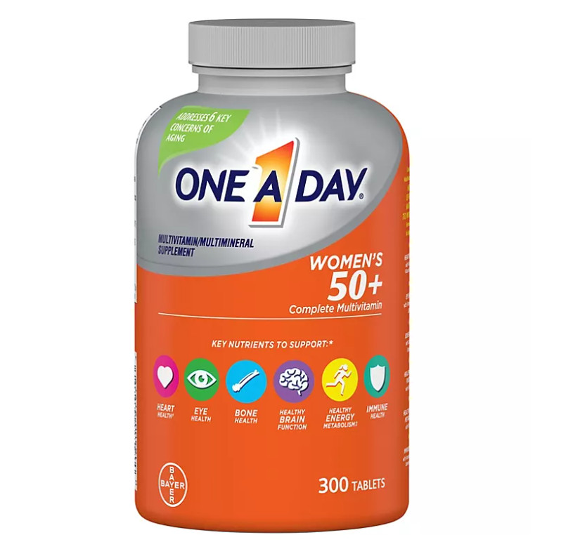Vitamin Tổng Hợp One A Day 50+ Cho Phụ Nữ Trên 50 Tuổi - 300 viên