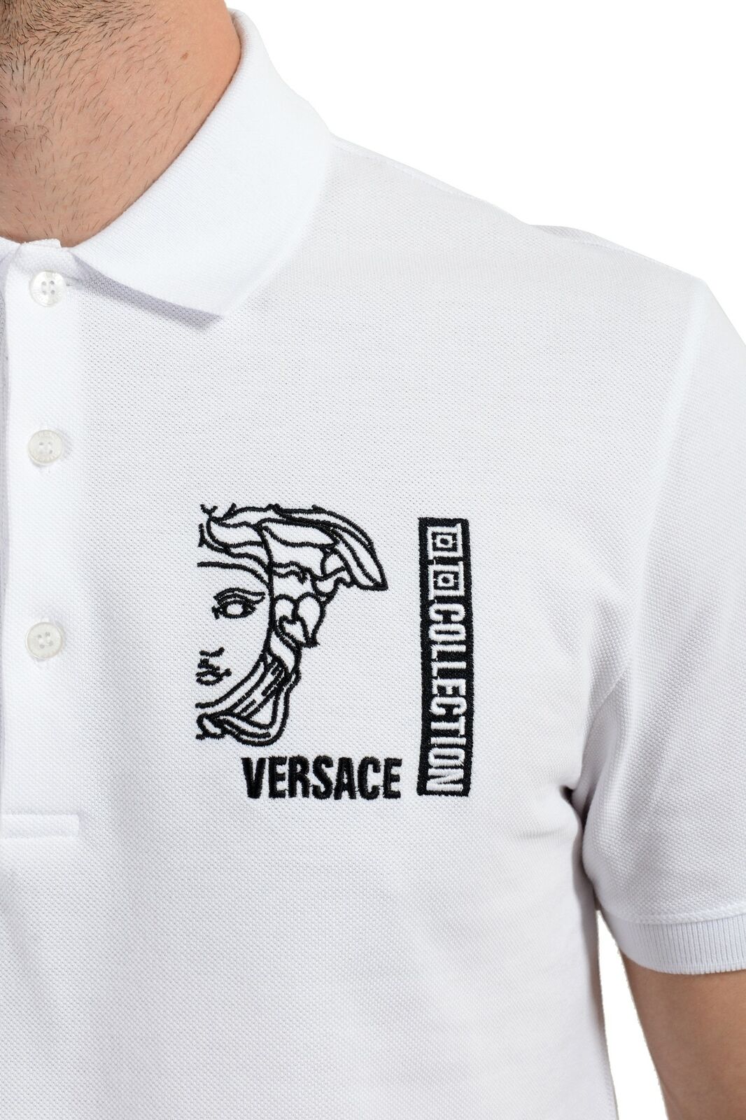 Áo Polo Versace - Màu trắng