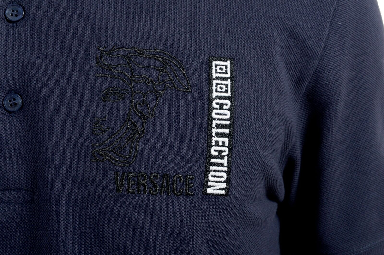 Áo Polo Versace - Màu Navy