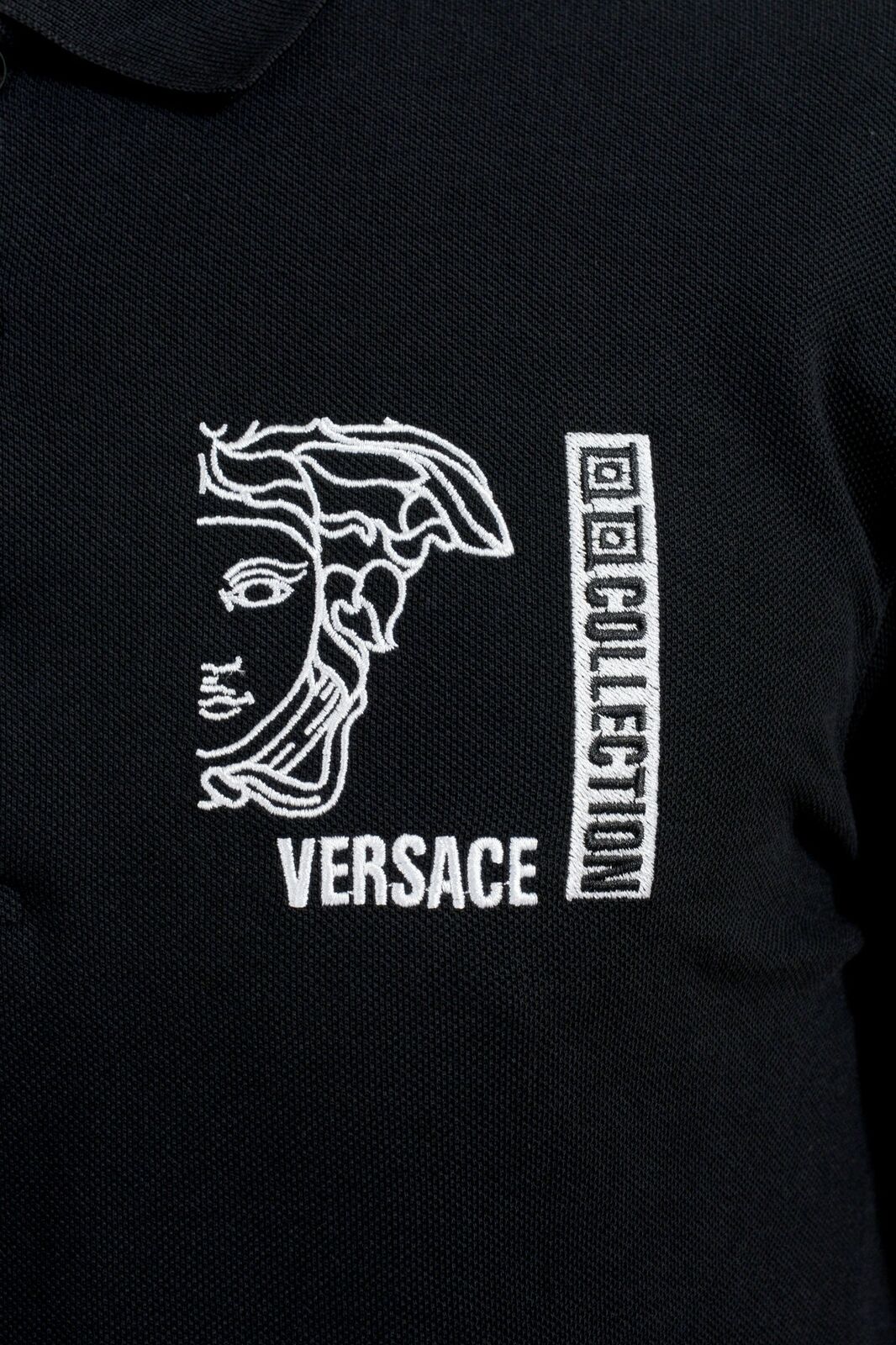 Áo Polo Versace - Màu đen