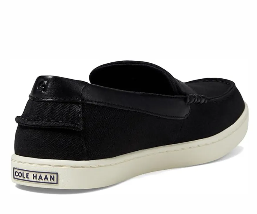 Loafer Cole Haan Nantucket Penny Txt - Black Canvas/Black/Ivory