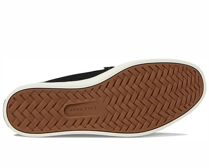 Loafer Cole Haan Nantucket Penny Txt - Black Canvas/Black/Ivory