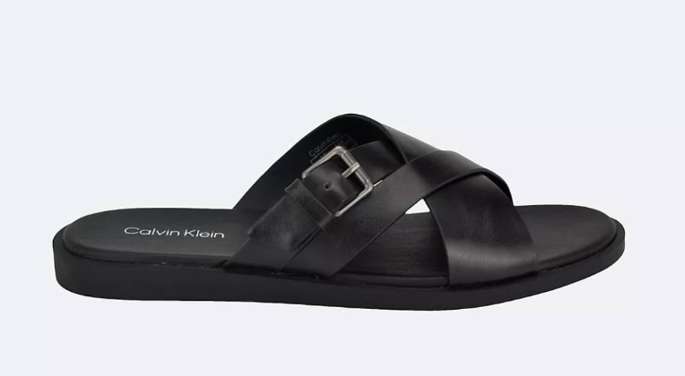 Dép Calvin Klein Men's Elon Sandal - Black
