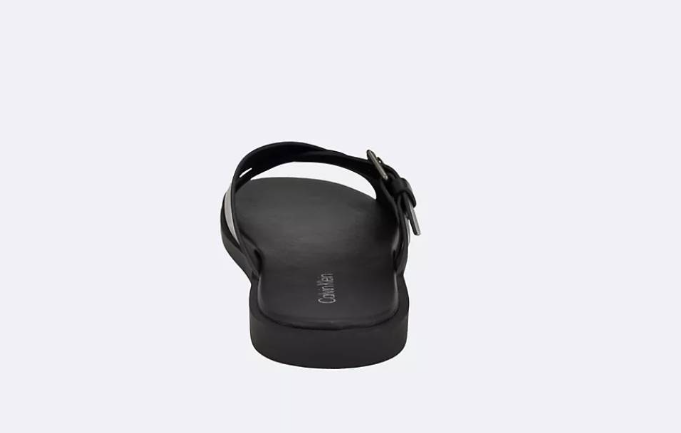 Dép Calvin Klein Men's Elon Sandal - Black