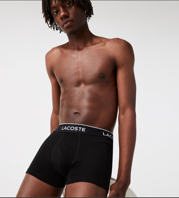Set 3 boxer Lacoste - Đen