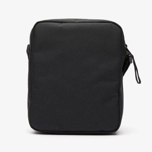 Túi Canvas Lacoste - Đen logo trắng