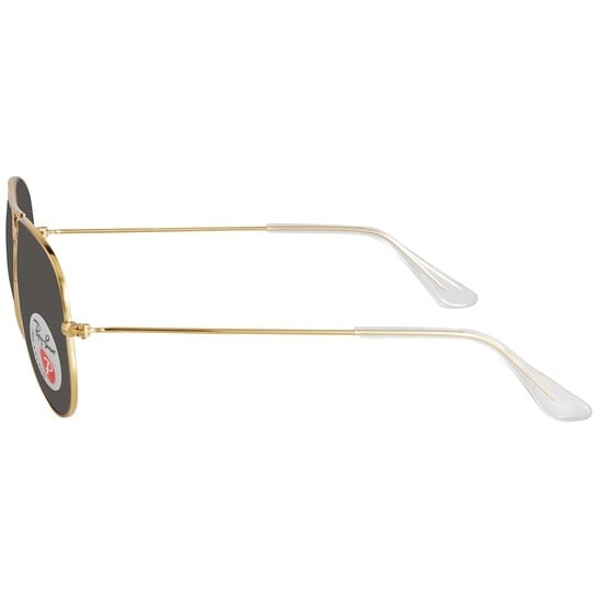 RAY-BAN RB3025 919648 55-14 - Aviator Classic Polarized Black Pilot Unisex Sunglasses
