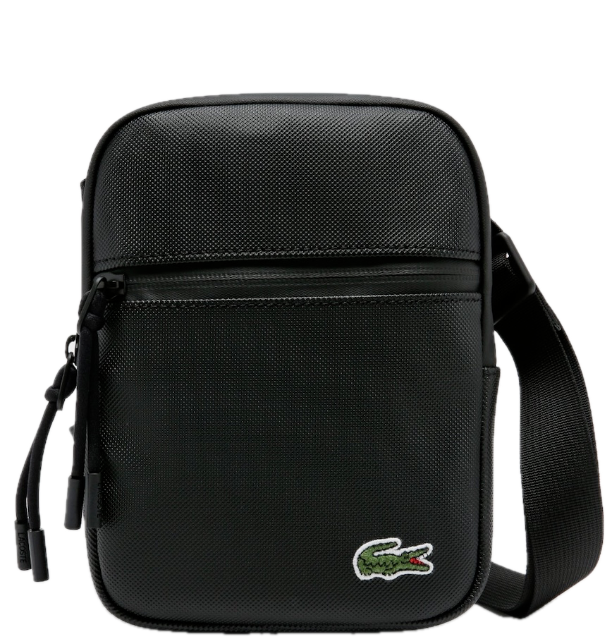 Túi Lacoste Small LCST Slimline Satchel - Noir