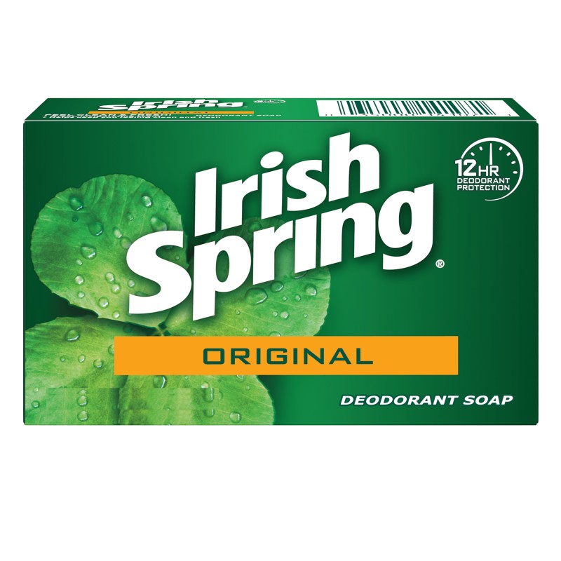 Xà phòng bánh diệt khuẩn Irish Spring Deodorant Soap Original - 113g Của Mỹ ( Lẻ )