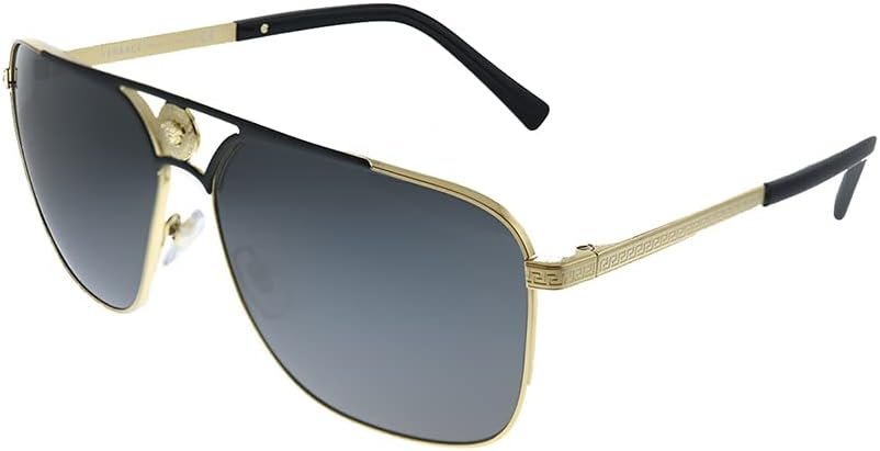 Kính versace gọng vàng mắt đen