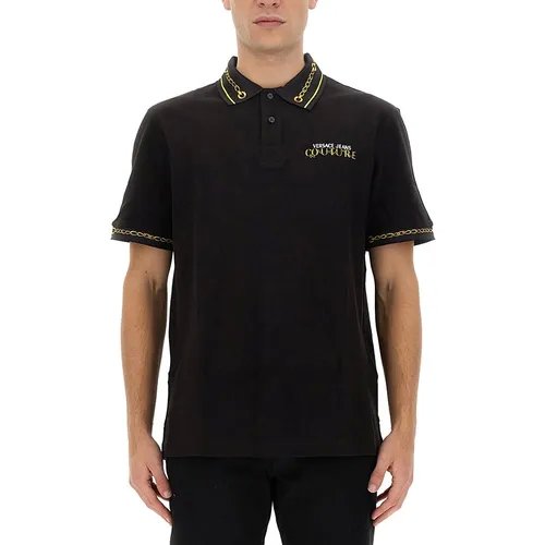 Polo Versace cổ xích