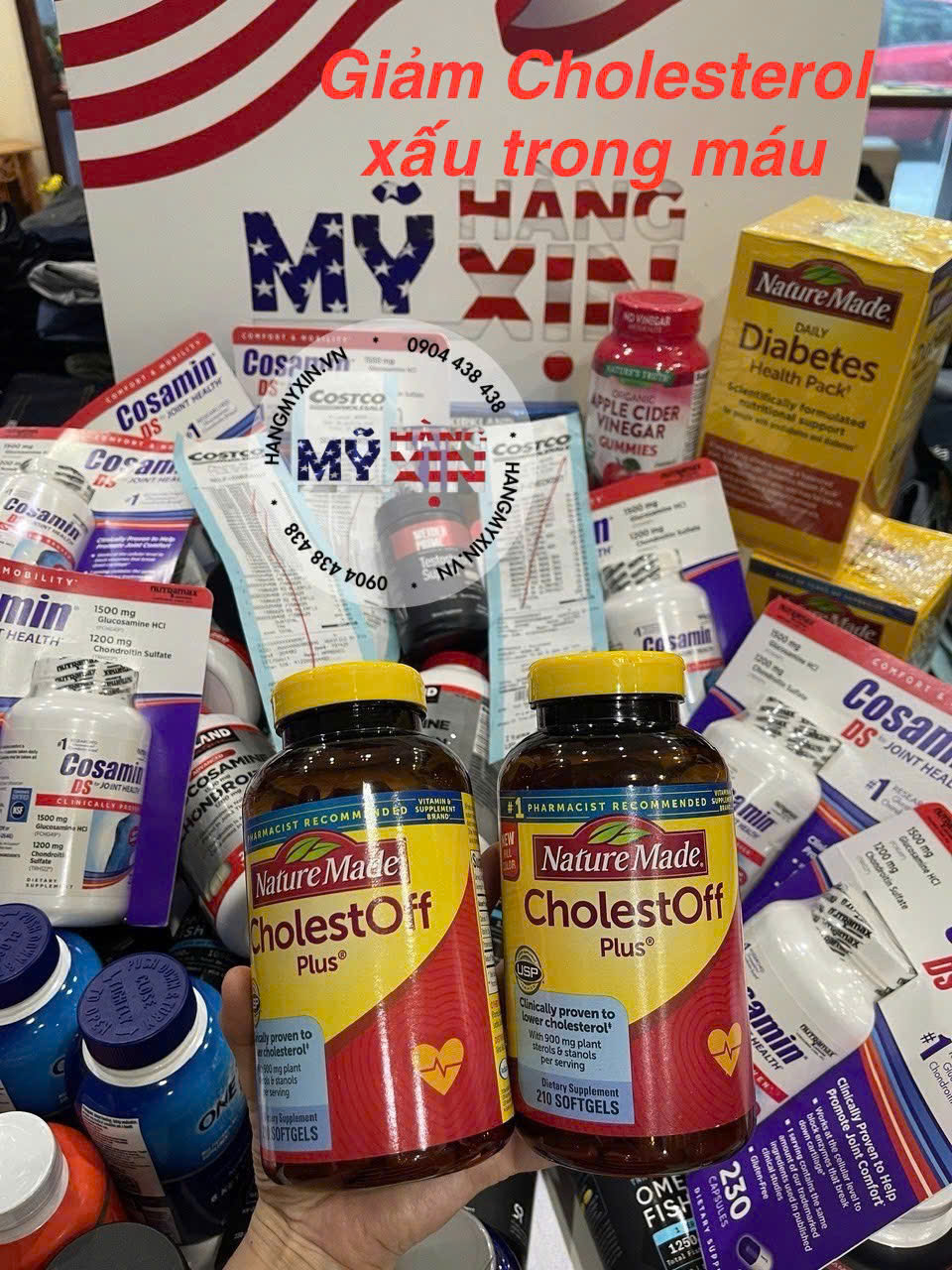 Giảm Cholesterol Nature Made CholestOff Plus - 210 viên