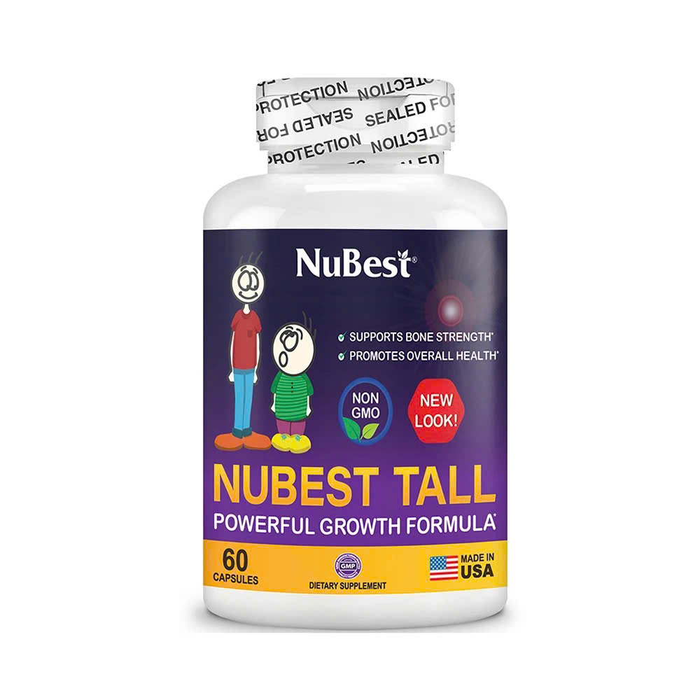 Viên uống hỗ trợ tăng chiều cao cho bé Nubest Tall - 60 viên