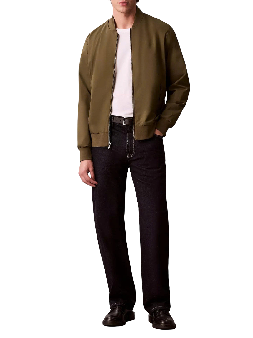 Khoác gió CK Matte Bomber Jacket - Fatigue