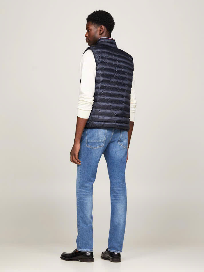 Vest Packable quilted Tommy - Navy
