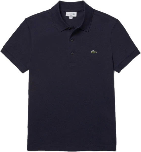 Polo Lacoste Slim Fit L.12.12 Piqué - Navy Blue