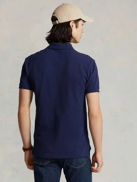 Polo Ralph Lauren The Iconic Mesh Custom Slim Fit - Navy/Red