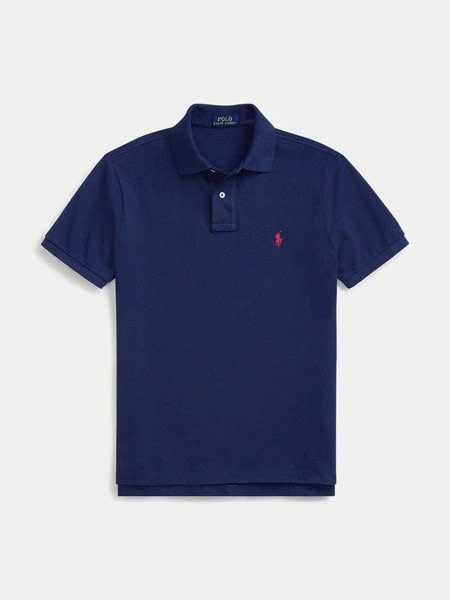 Polo Ralph Lauren The Iconic Mesh Custom Slim Fit - Navy/Red