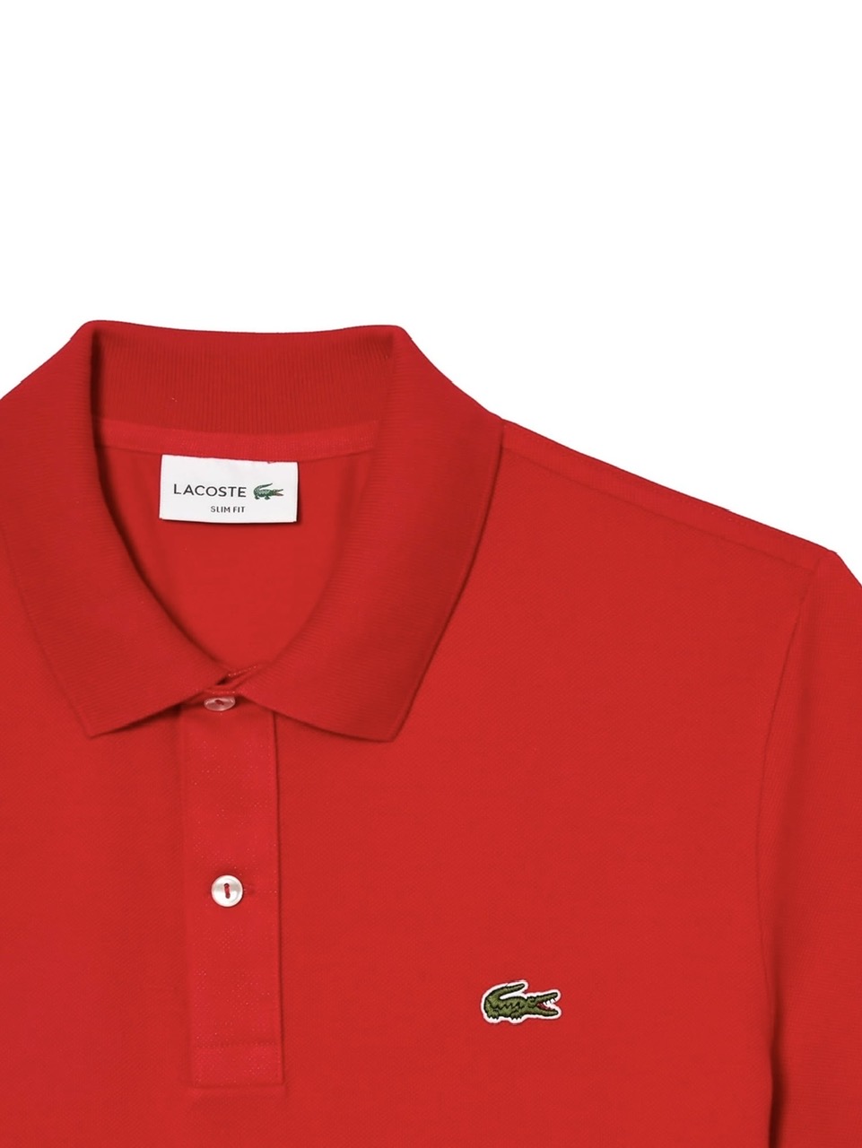 Polo Lacoste Slim Fit L.12.12 Piqué - Red