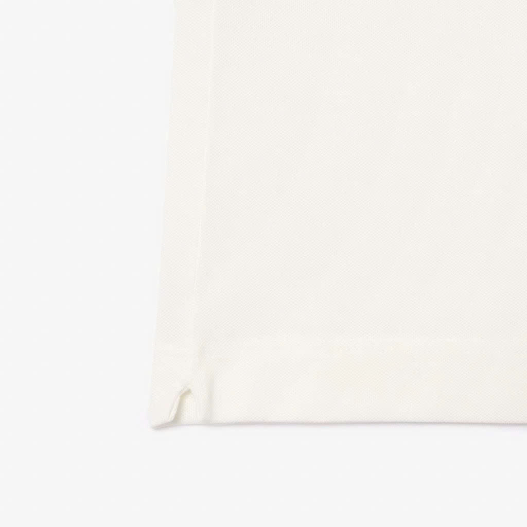 Polo Lacoste Regular Fit Paris Stretch Piqué - White