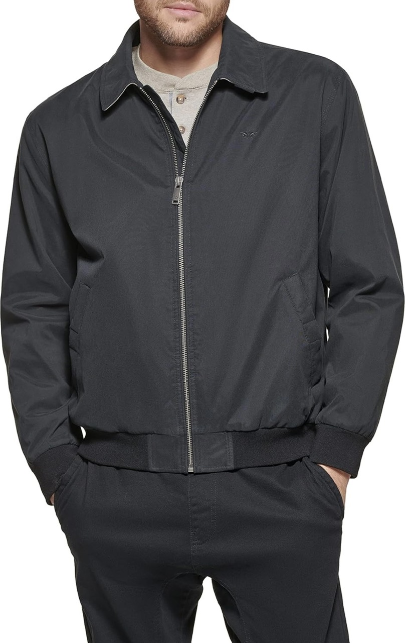 Jacket Dockers Micro Twill Golf - Midweight - Black