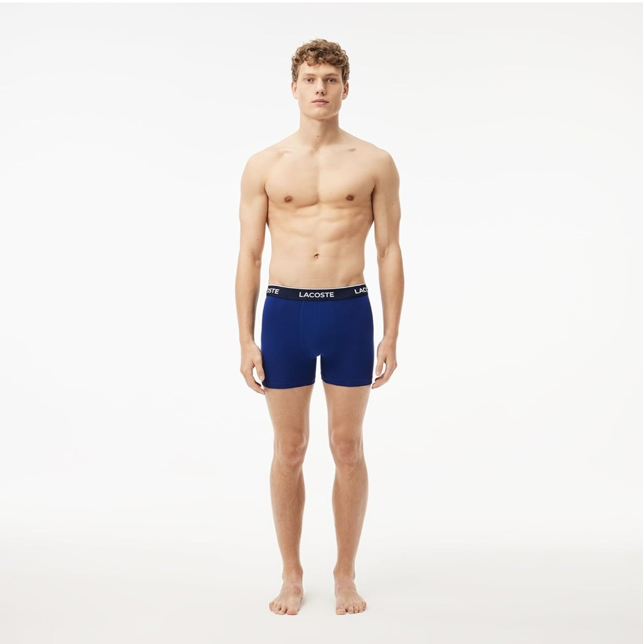 Lacoste Men's 3 Pack Boxer Briefs