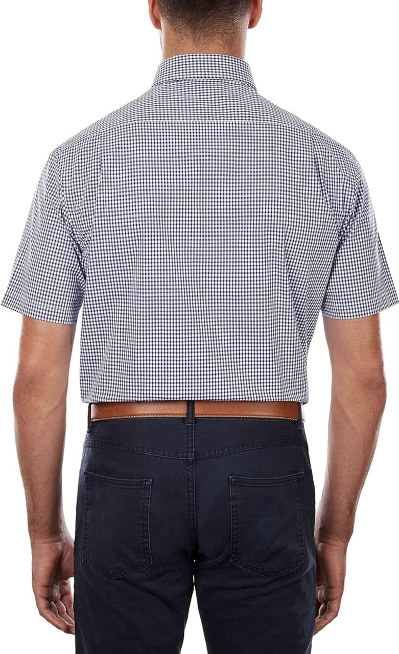 Shirt Tommy Hilfiger Short Sleeve Button-down - Riviera Blue