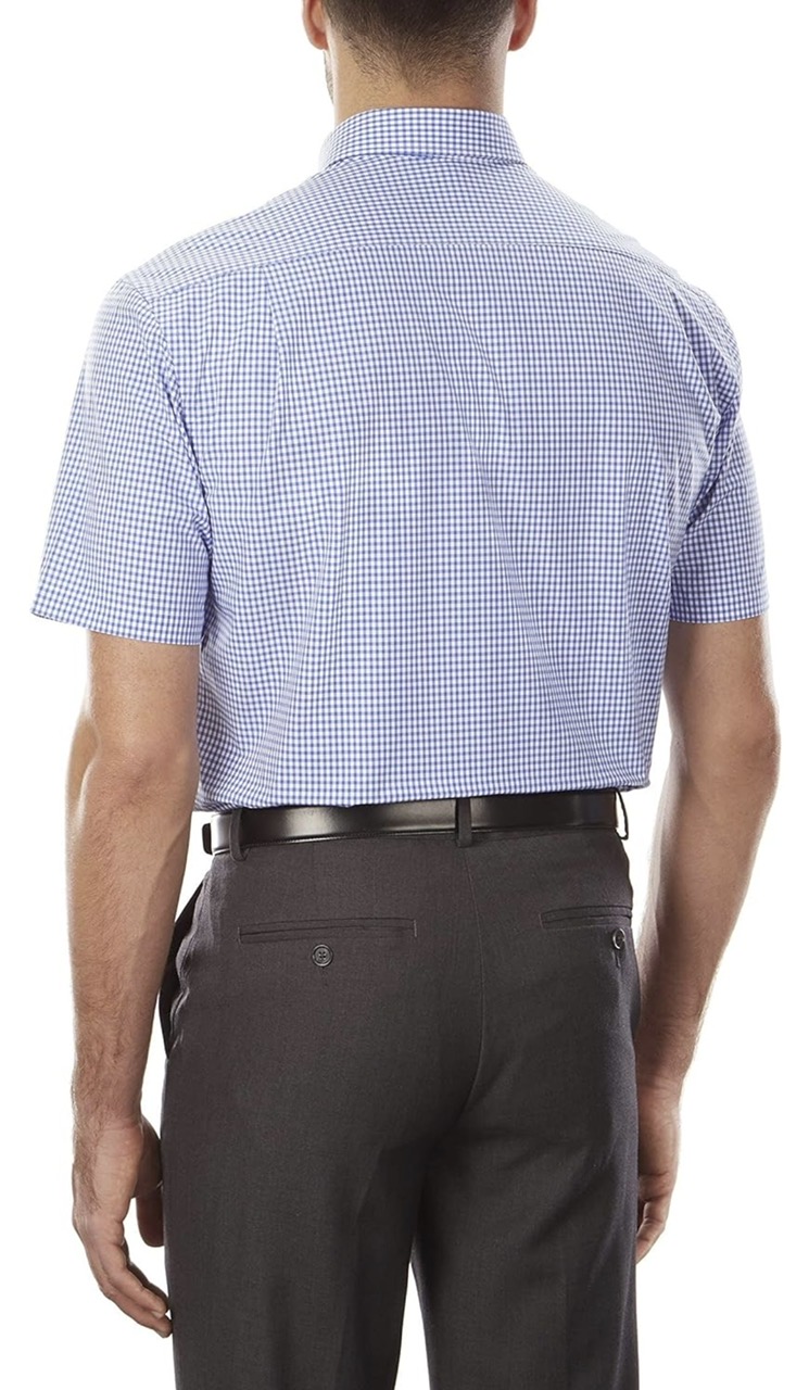 Shirt Tommy Hilfiger Short Sleeve Button-down - Royal