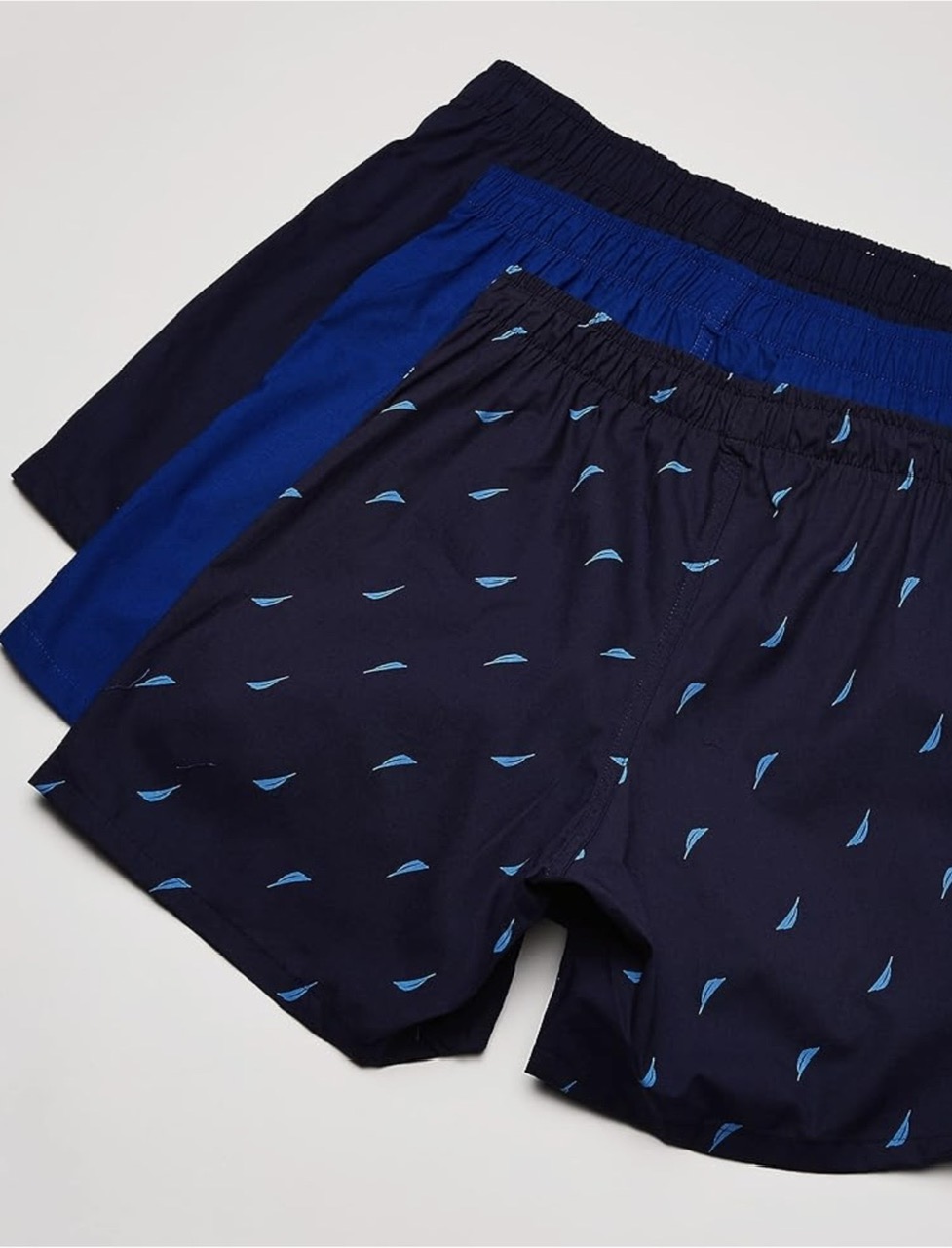 Quần Boxer Nautica Men's Cotton Woven 3 Pack - Multicolor