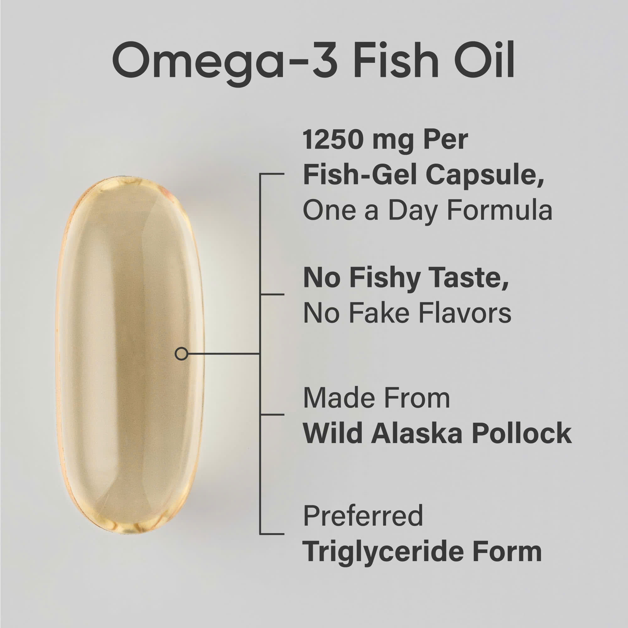 Dầu cá Sports Research Omega-3 Fish Oil Triple Strength –  Bổ sung Omega-3 chất lượng cao, hỗ trợ tim mạch và sức khỏe tổng thể mỗi ngày -150 viên