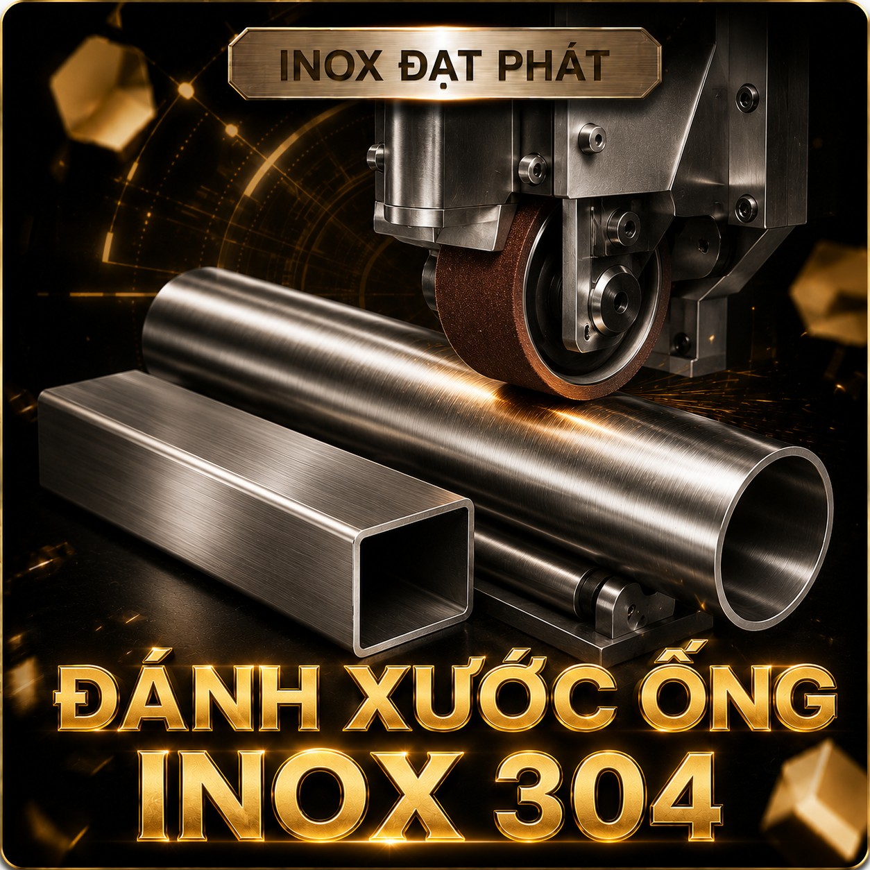 ĐÁNH XƯỚC ỐNG - INOX 304