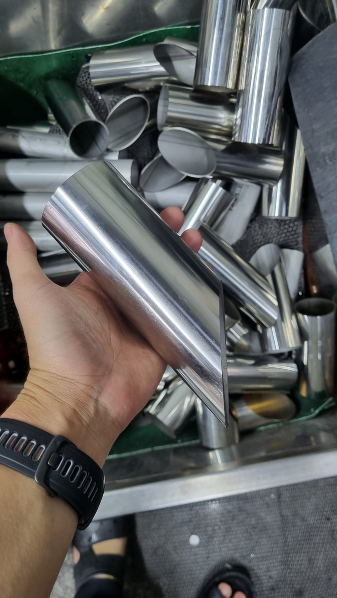Đánh Bóng Inox Bị Xước, Bị Ố - cam ong cat vat bong guong