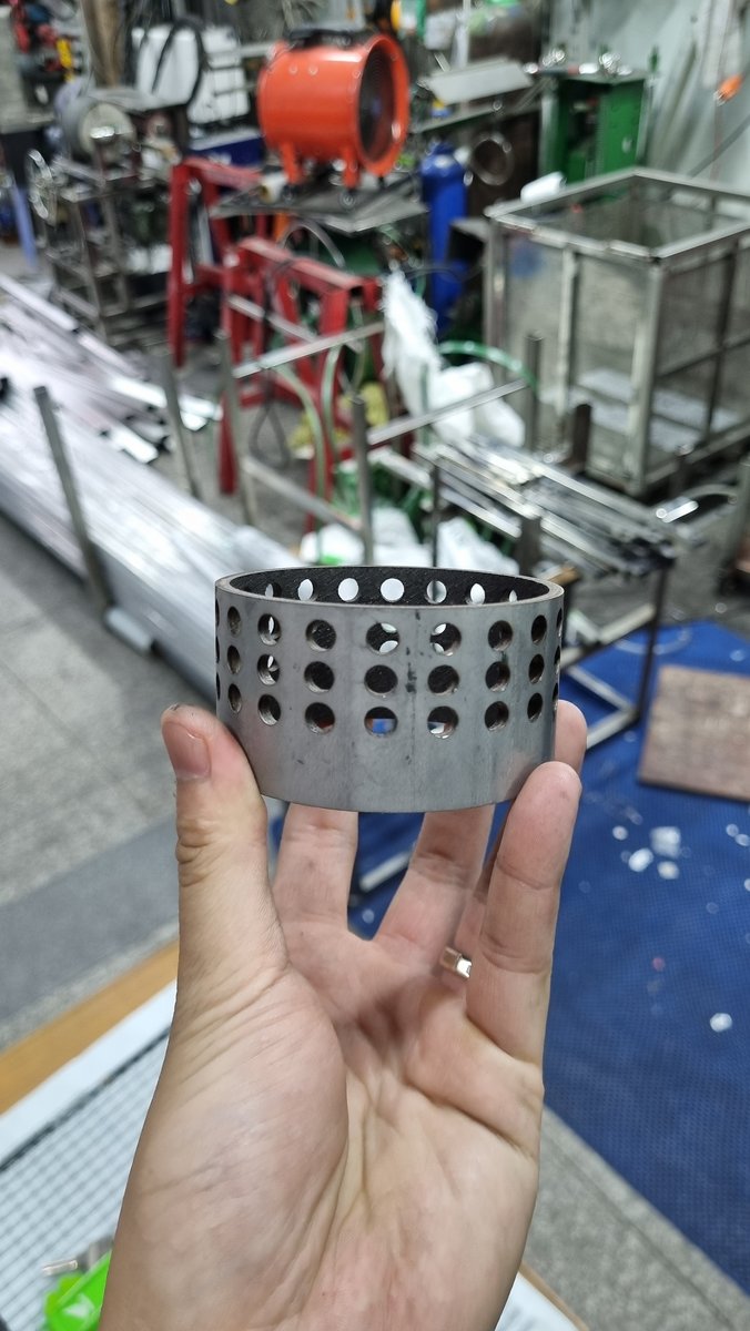 Ống Inox 304 Phi 76, 89, 114 - vanh loc 76 duc lo 5ly