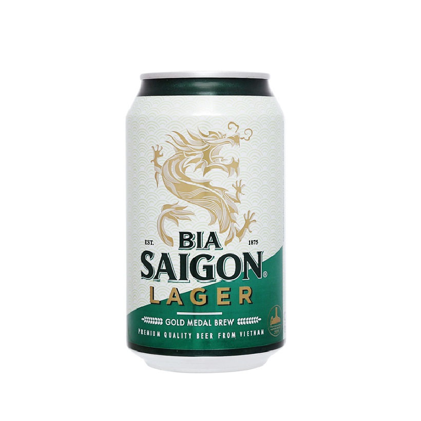 Bia Sài Gòn Lager, lon (330ml, 4.3%)