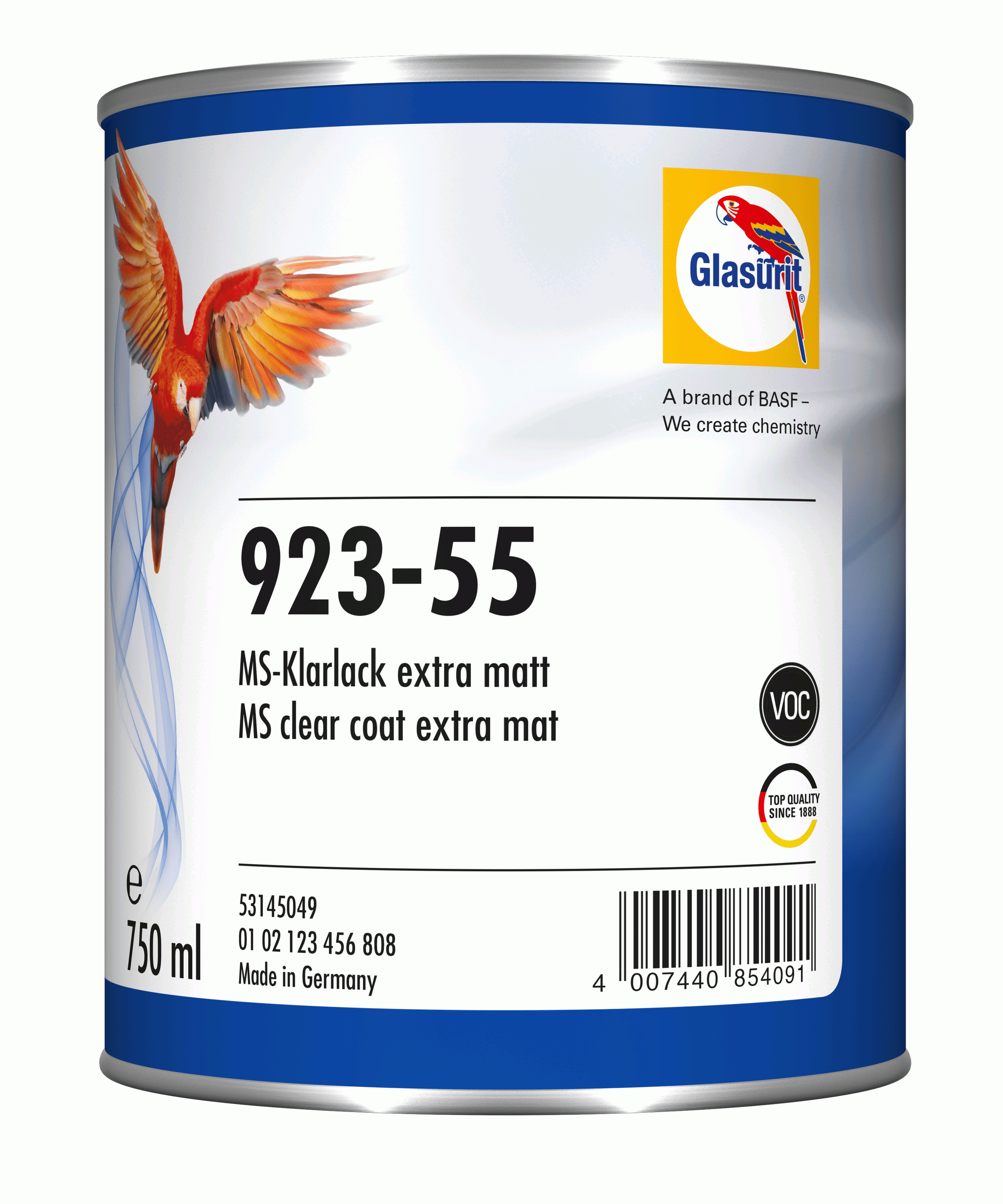 DẦU BÓNG GLASURIT 923-55 MS EXTRA MATT CLEAR