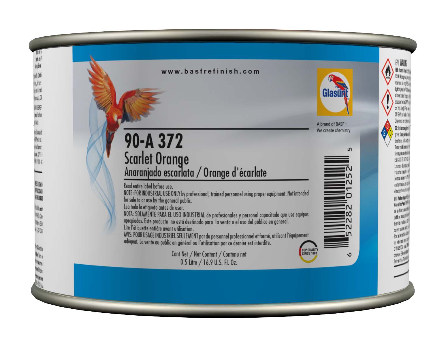 SƠN MÀU GLASURIT 90-A 372, SCARLET ORANGE