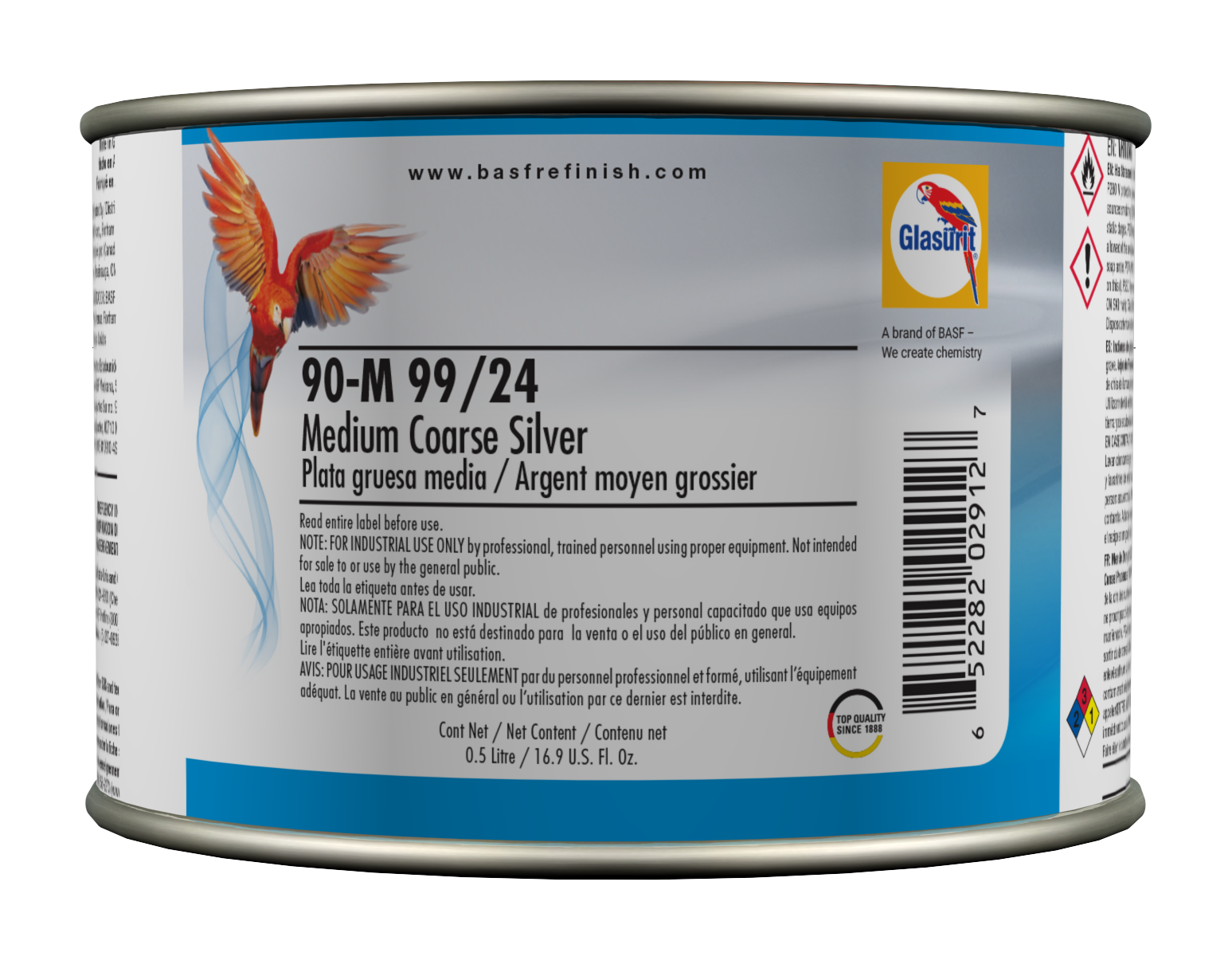 SƠN MÀU GLASURIT 90-M 99-24,CRYSTAL SILVER FINE