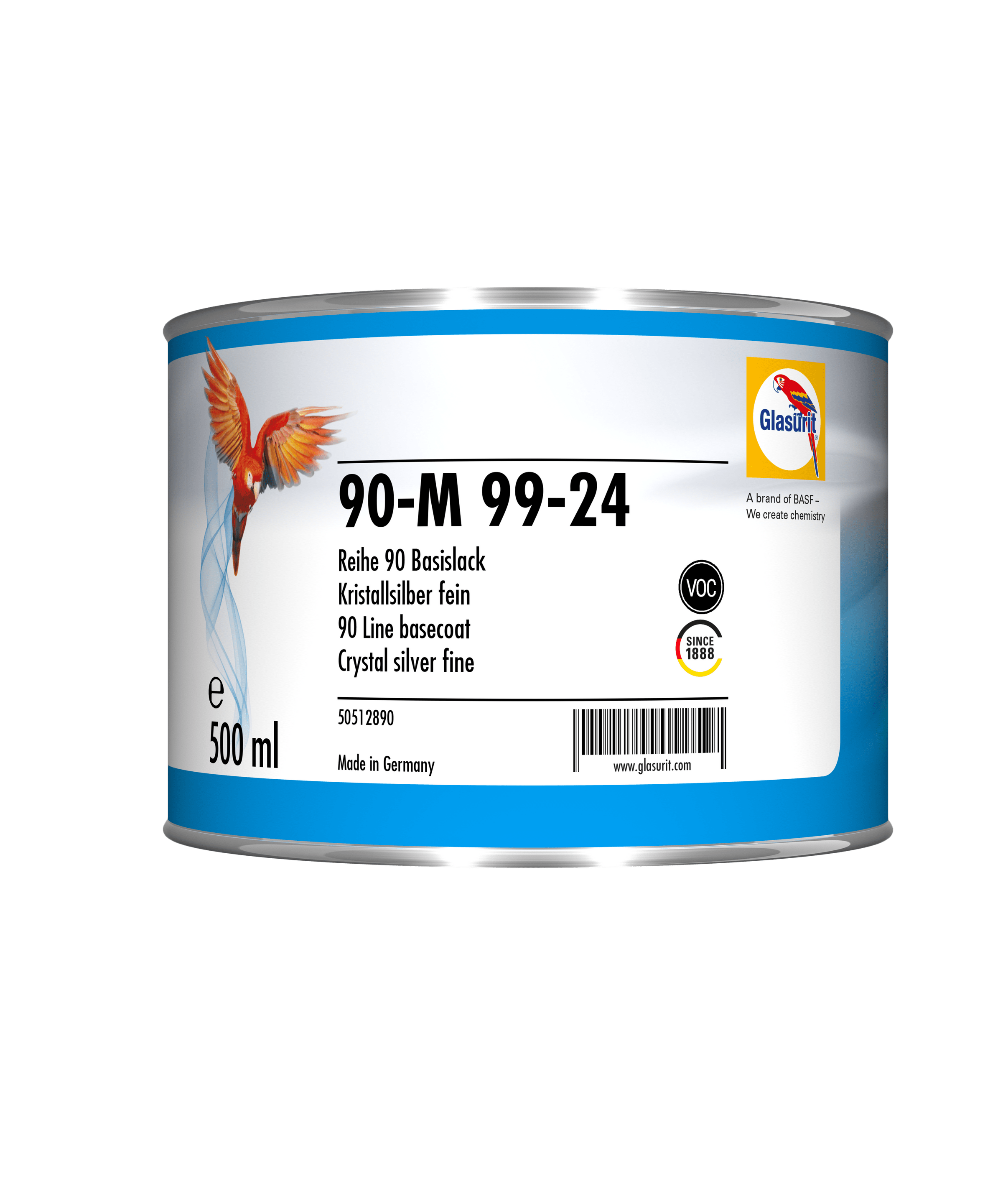 SƠN MÀU GLASURIT 90-M 99-24,CRYSTAL SILVER FINE