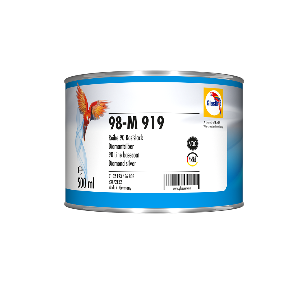 SƠN MÀU GLASURIT 98-M 919, CRYSTAL SILVER
