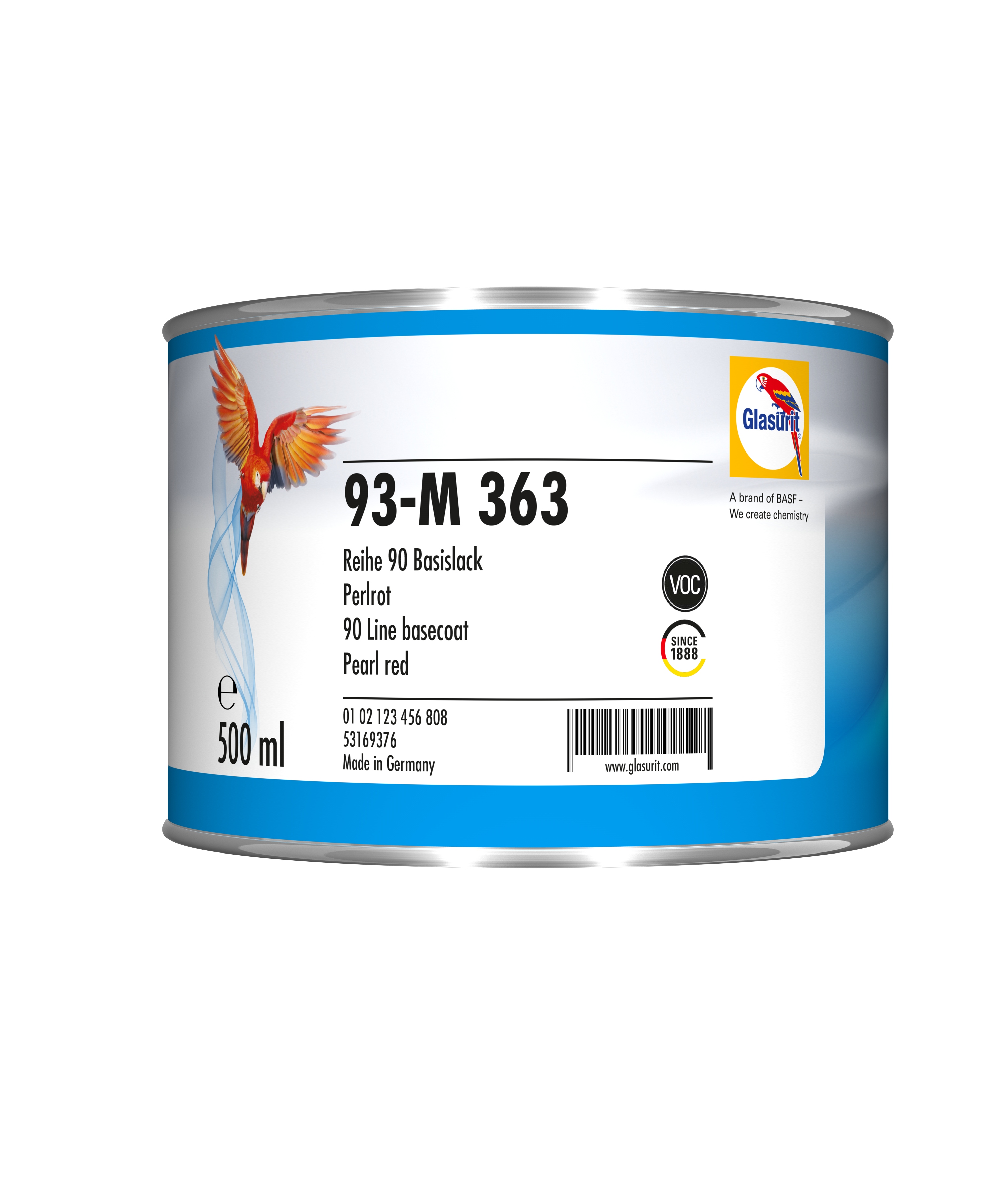 SƠN MÀU GLASURIT 93-M 363, RED PEARL