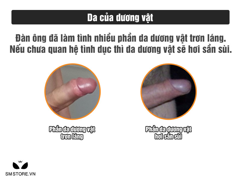 Đánh giá trai tân qua da của dương vật