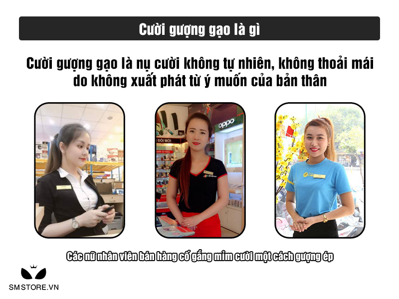 Trả lời cười gượng gạo là gì