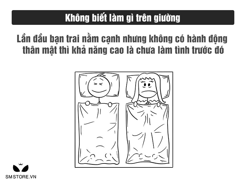 Trai tân không đụng chạm thân mật khi nằm cùng giường