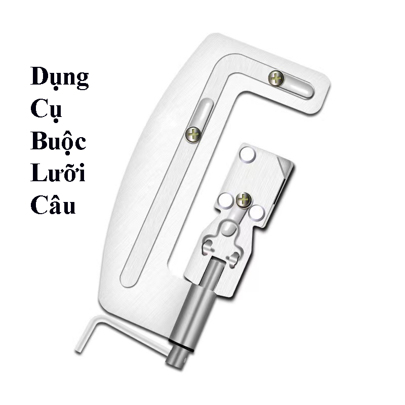 Dụng Cụ Cột Lưỡi Câu, Dụng cụ Buộc Dây Thẻo Câu Cá, Đơn Giản Dể Sử Dụng