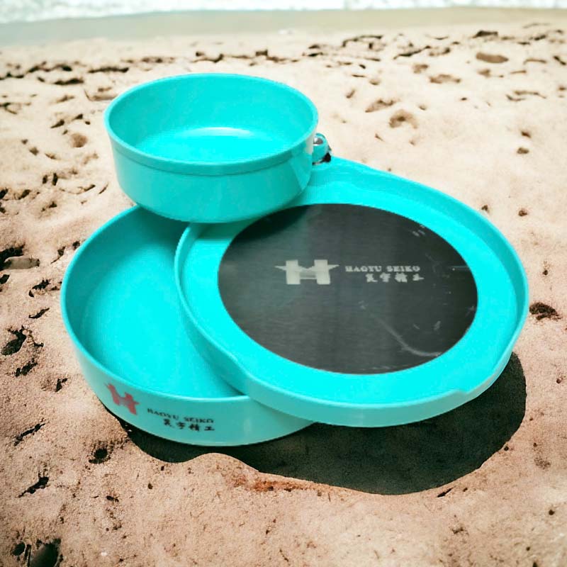 Khay Đựng Mồi Câu Cá 3 Tầng Gắn Thùng , Có Nam Châm Hít, Khay Mồi 3 Tầng