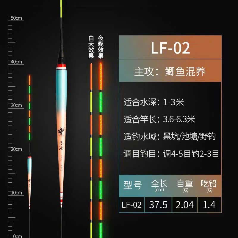 Phao Đài Chuyên Rô Có Đèn Câu Đêm LF - Có Tặng Kèm Pin