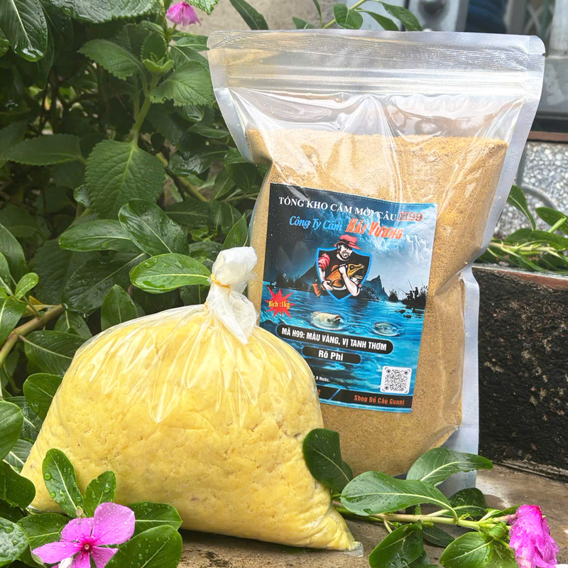 MC12 ( Combo Câu Đài ) Gồm 1Kg Cám Và Nữa Kg Khoai Lang Ủ Bơ Sữa Dùng Câu Chép Trôi Mè, Trắm, Rô Phi..