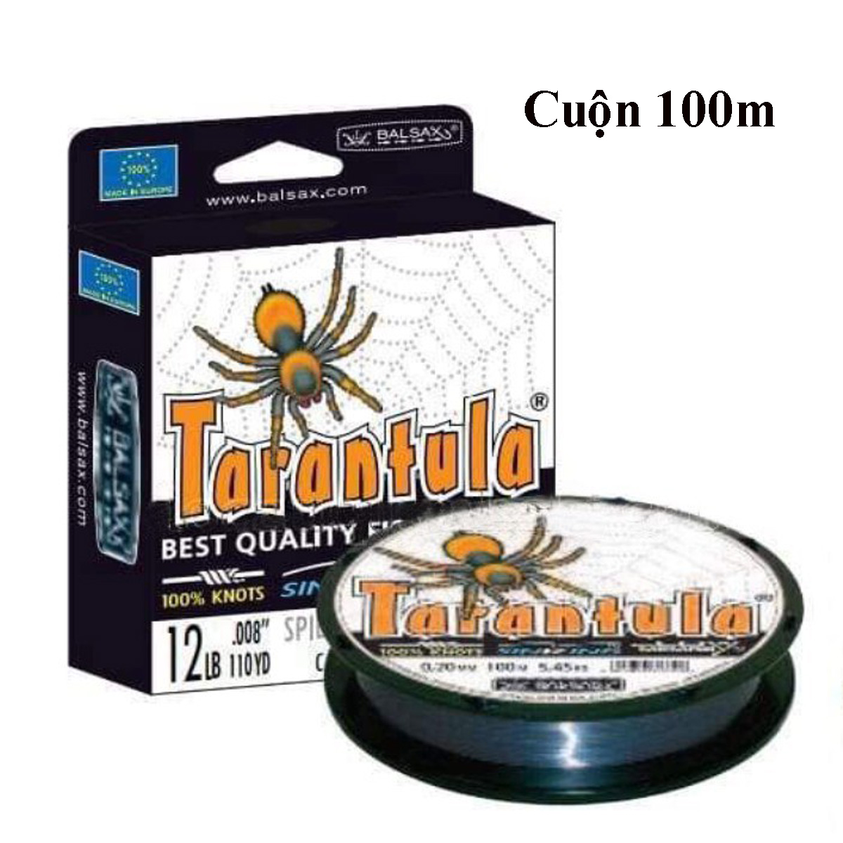 Cước Câu Cá Tarantula Cuộn 100m - Cước Con Nhện